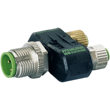 Murrelektronik T-COUPLER SLIMLINE M12 MALE / 2X M8 FEMALE 7000-41211-0000000